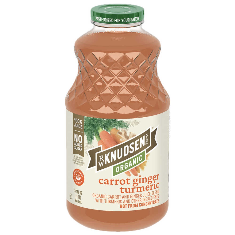 Organic Carrot Ginger Turmeric Beverage — RW Knudsen